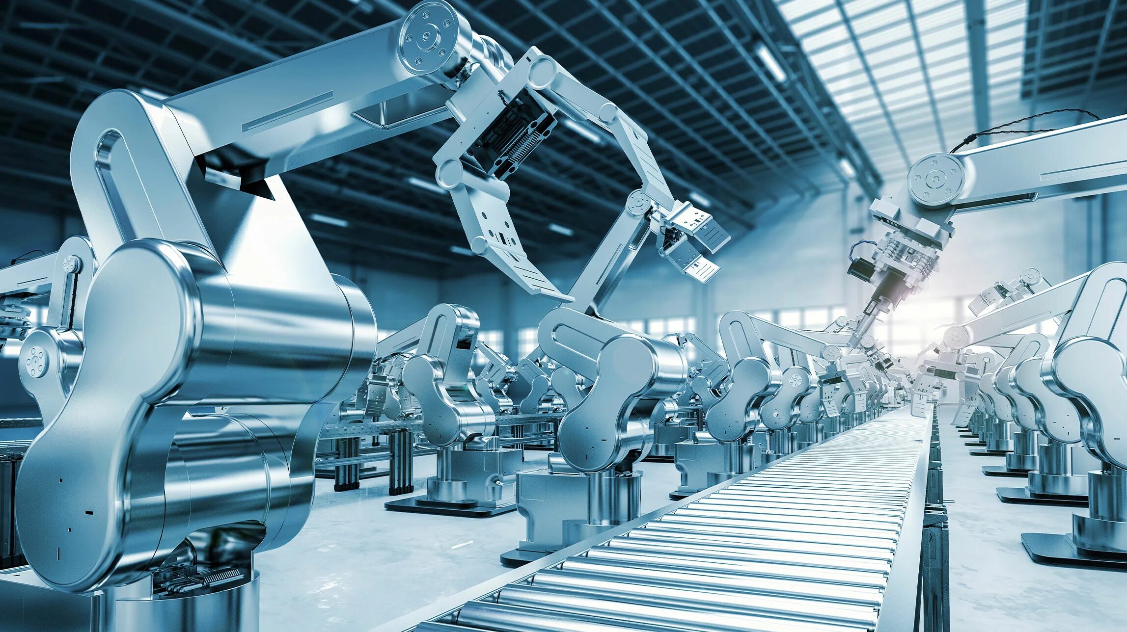 Автоматизация производства. Завод будущего. Современное производство. Современные технологии в машиностроении.