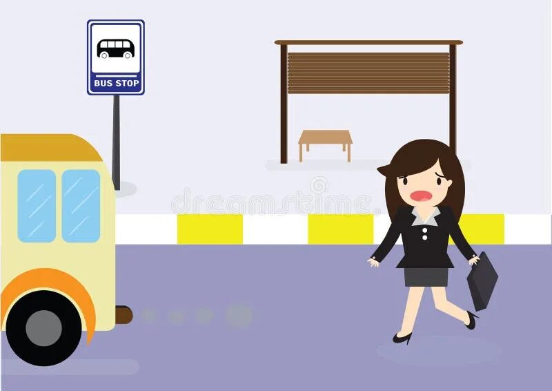 The bus at 9 o clock please. On the Bus stop или at the Bus stop. Wait for a Bus. Waiting for a Bus