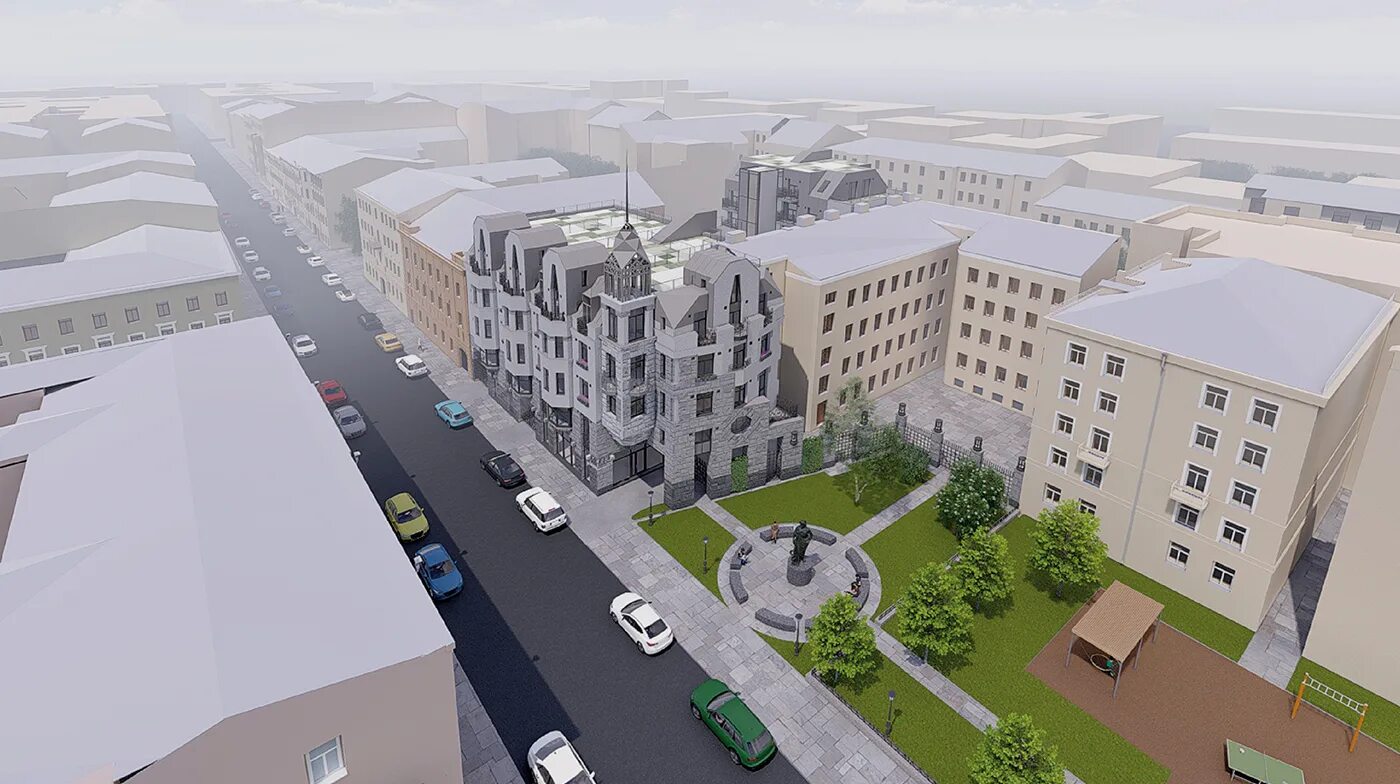 чистопольская 86/10 казань. стилобат с подземной парковкой. мамошин жилые дома. торгово-офисное здание с подземной автостоянкой. фоконафона.