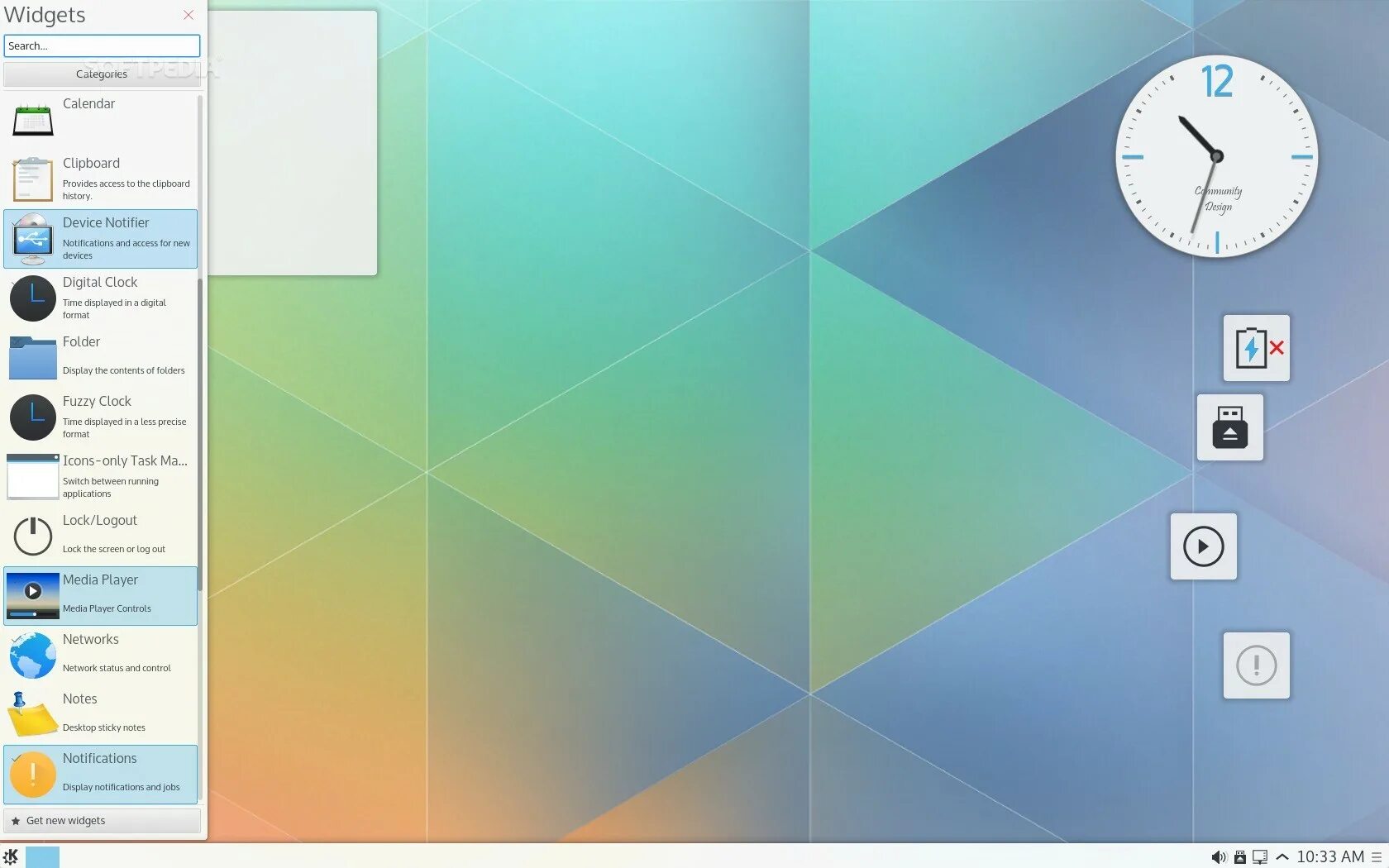 Test widget