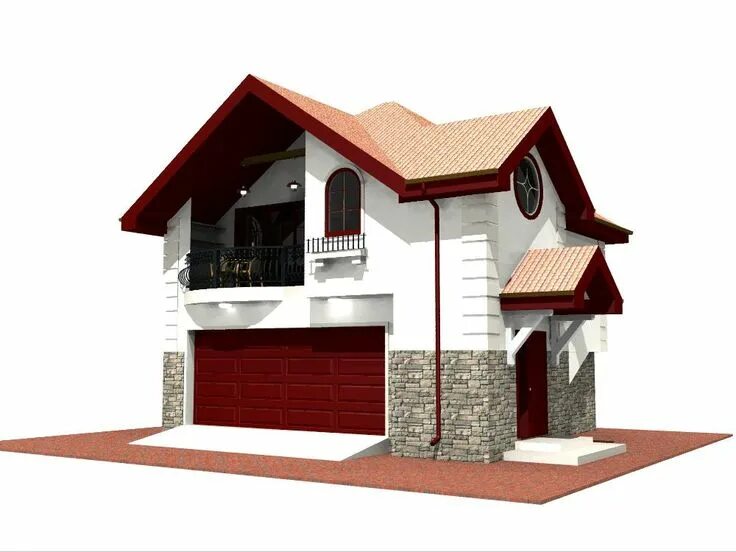 Дом гараж проект первый этаж проект дома изнутри House plans, Floor plans, House