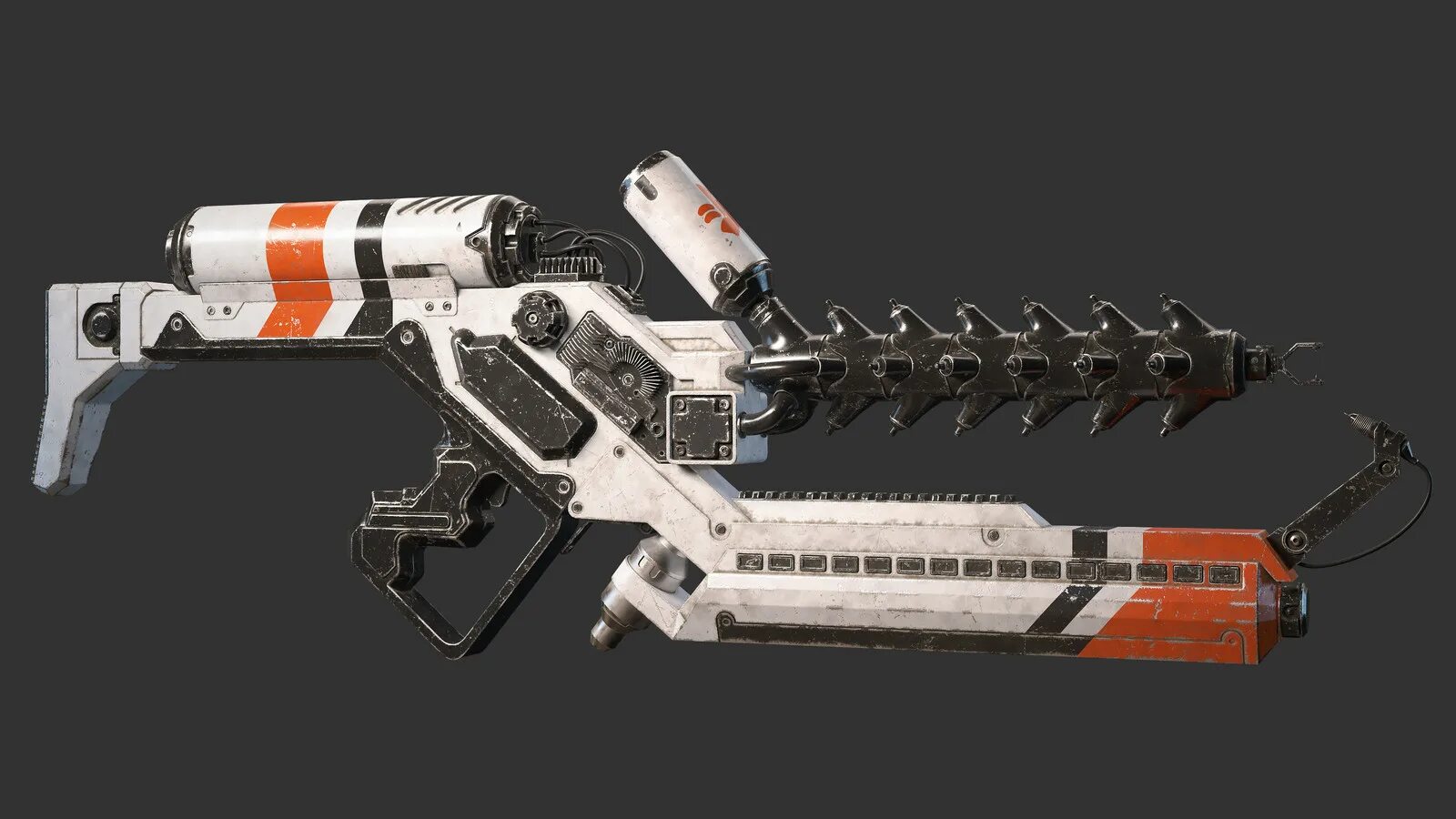 Arc 9. The Arc-Gun-9. District 9 Guns. Amr-b5.