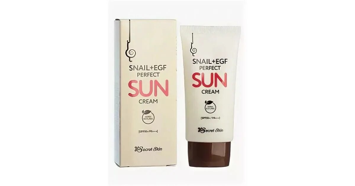 Secret skin крем. Secret Skin Snail+EGF perfect Sun Cream. SPF 50+++ Secretskin Snail+EGF perfect Sun Cream. Secret Skin Snail EGF perfect Sun Cream spf50+ pa+++. Snail perfect Sun Cream 50+ SPF pa.