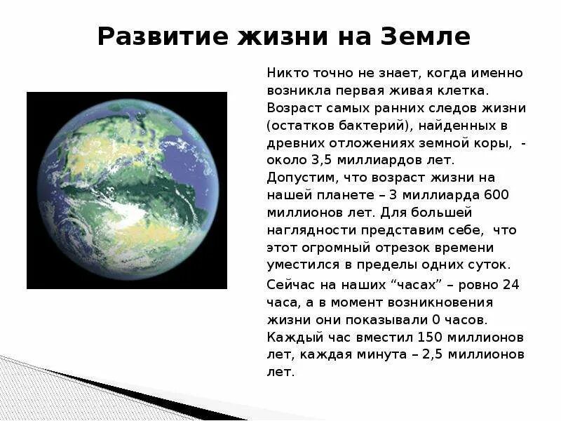 Сколько лет назад зародилась жизнь. Развитие жизни на земле. Сообщение о жизни на земле. Этапы развития жизни на земле. Как развивалась жизнь на земле.