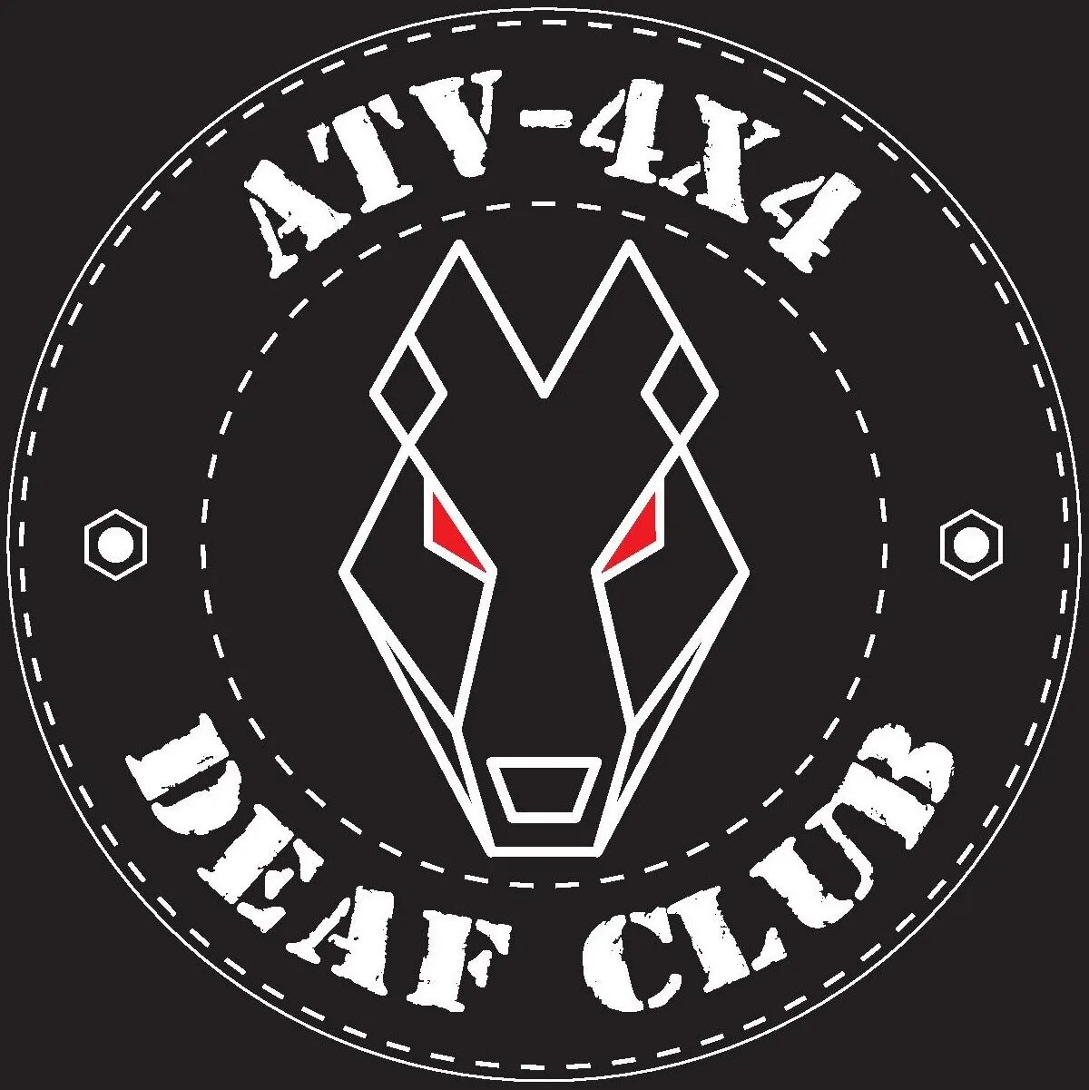 Deaf club. Квадроцикл логотип. Эмблема atv клуба. Deaf Club Custom.