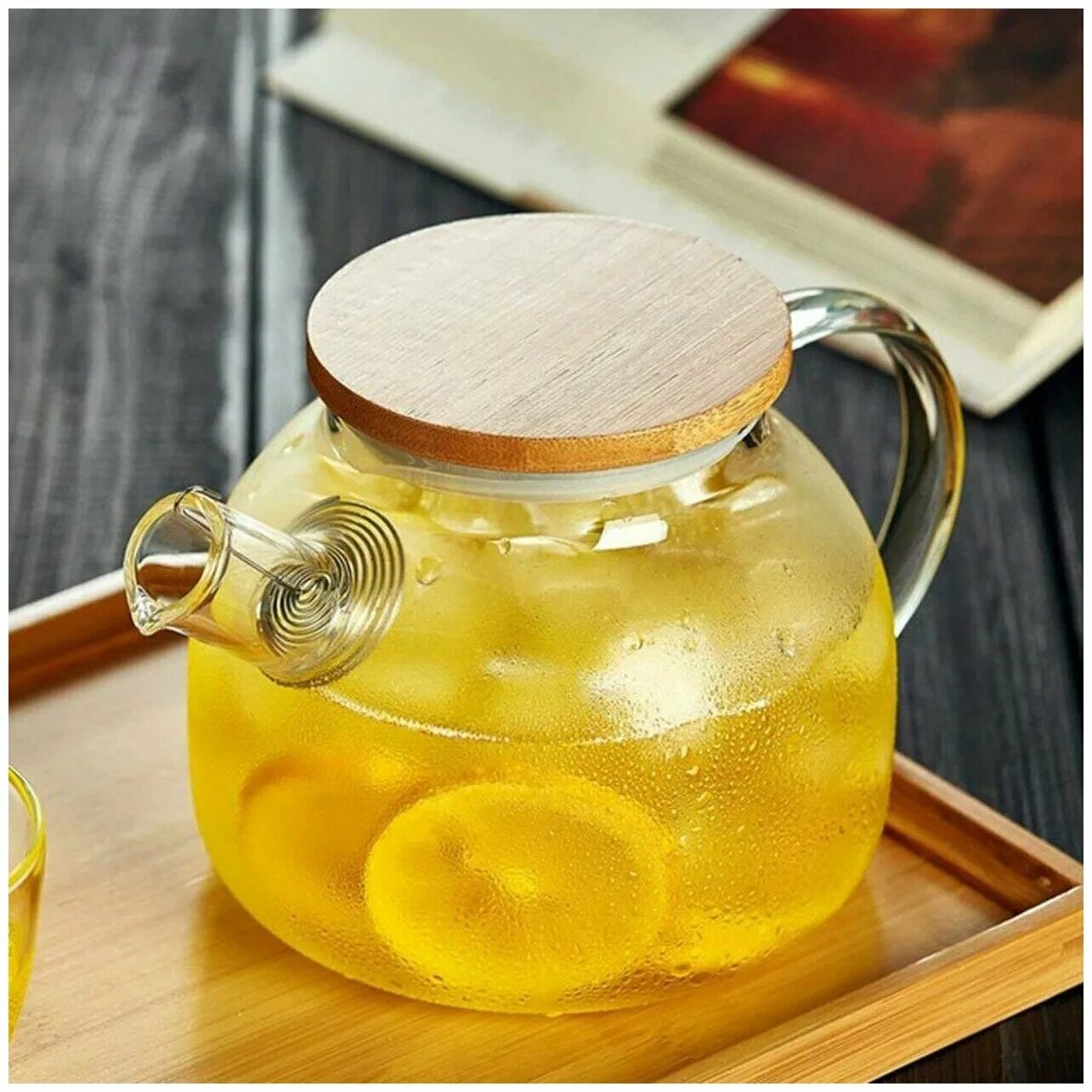 чайник из жаропрочного стекла 900 мл "бочонок". чайник из жаропрочного стекла 900 мл "бочонок". Glass teapot чайник заварочный. чайник заварочный greenberg gb-5567. чайник заварочный стеклянный.