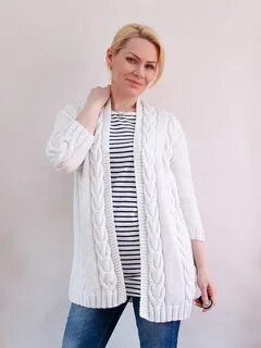 Кардиган спицы фото