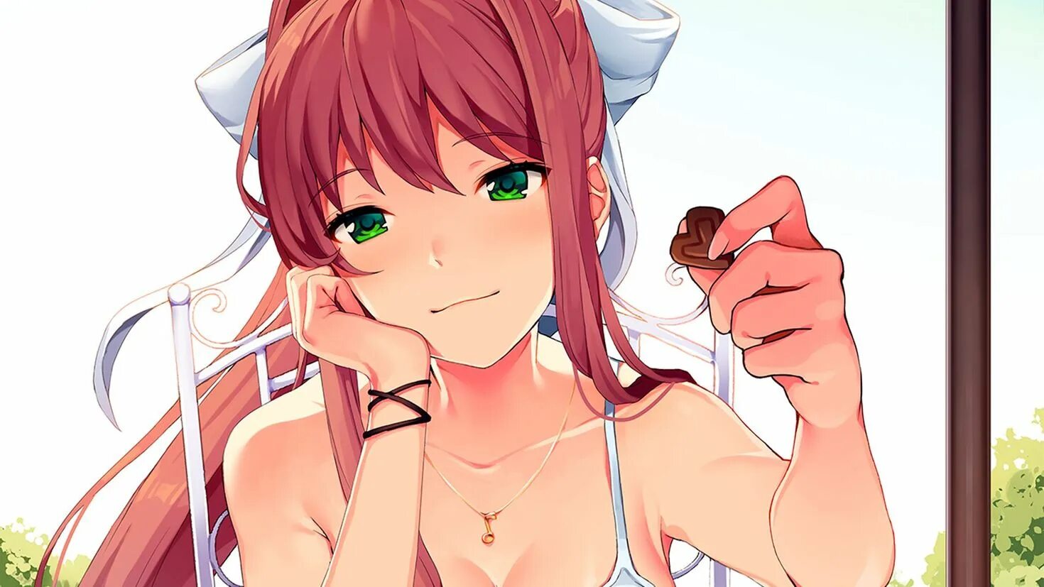 Доки боки. Дэн сальвато доки доки. ddlc monika after story. моника сальвато. обои с моникой из доки доки.