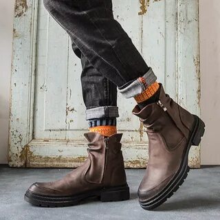 Мужские сапоги стильные красивые