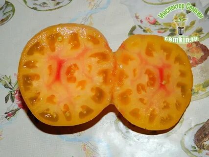 Желтый с красной мякотью