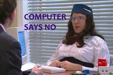 Computer says