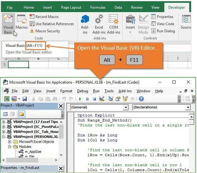 Vba открытие excel. Alt f11 excel. как открыть разработчик в excel. визуальный макрос. алт f8 эксель.