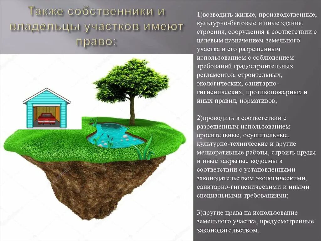 Участков необходимо также для. Собственник земельного участка. Собственник земли. Собственник земельного участка имеет право. Презентация участка.