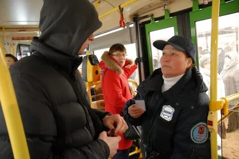 Время работы контролеров в автобусах