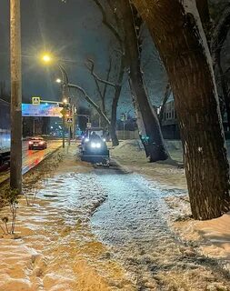 Воронеж снег