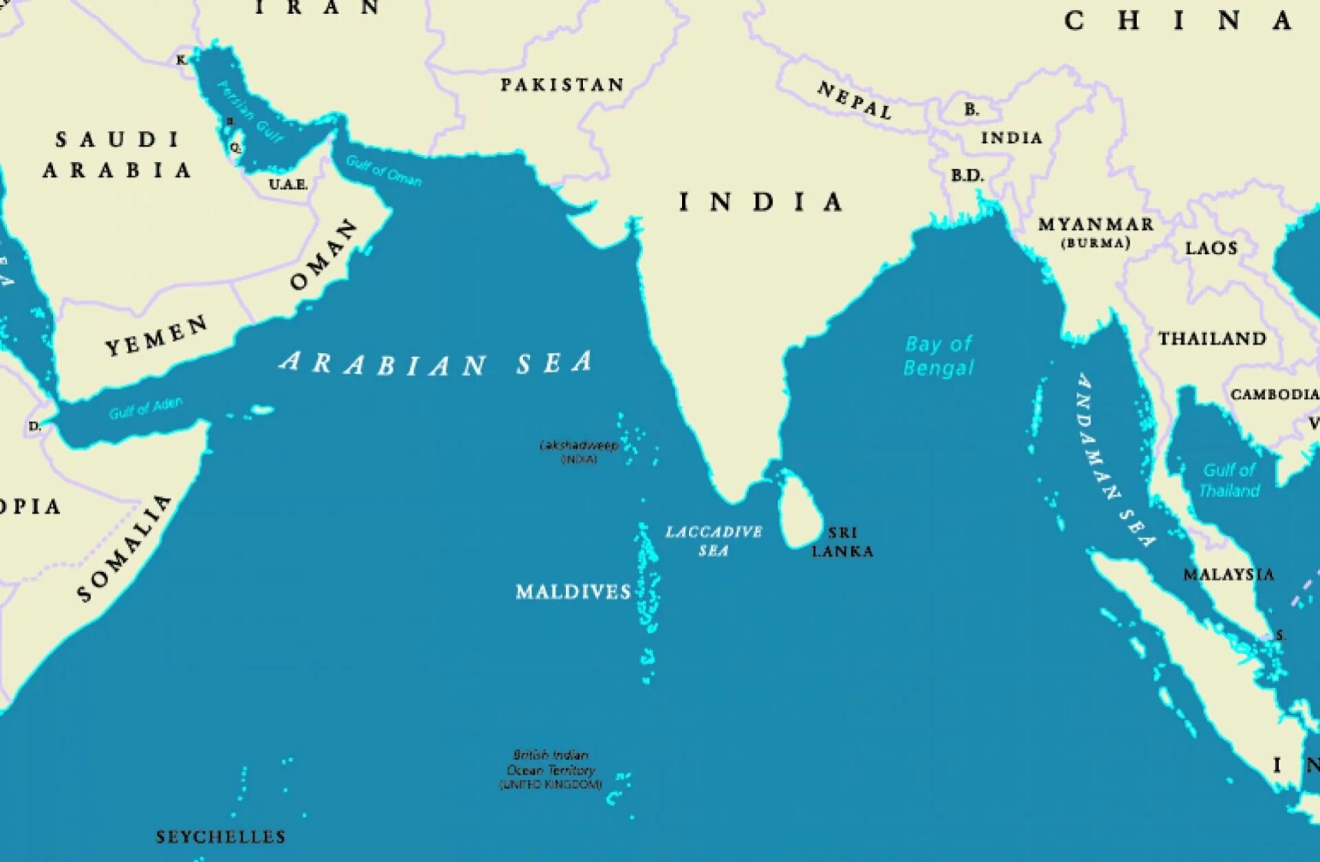 Аравийский какой океан. Аравийское море на карте. Аравийское море границы. Аравийский полуостров на карте индийского океана. Индийское море на карте.