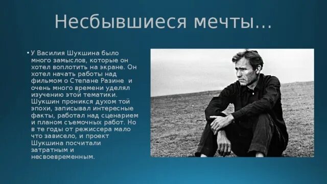 Проблематика произведений шукшина. Шукшин Разин.