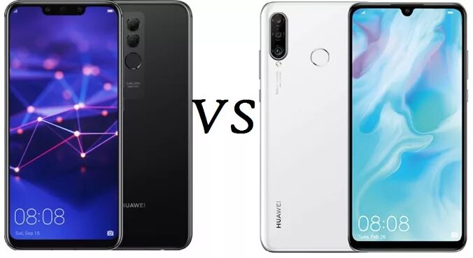 Сравнение huawei p30