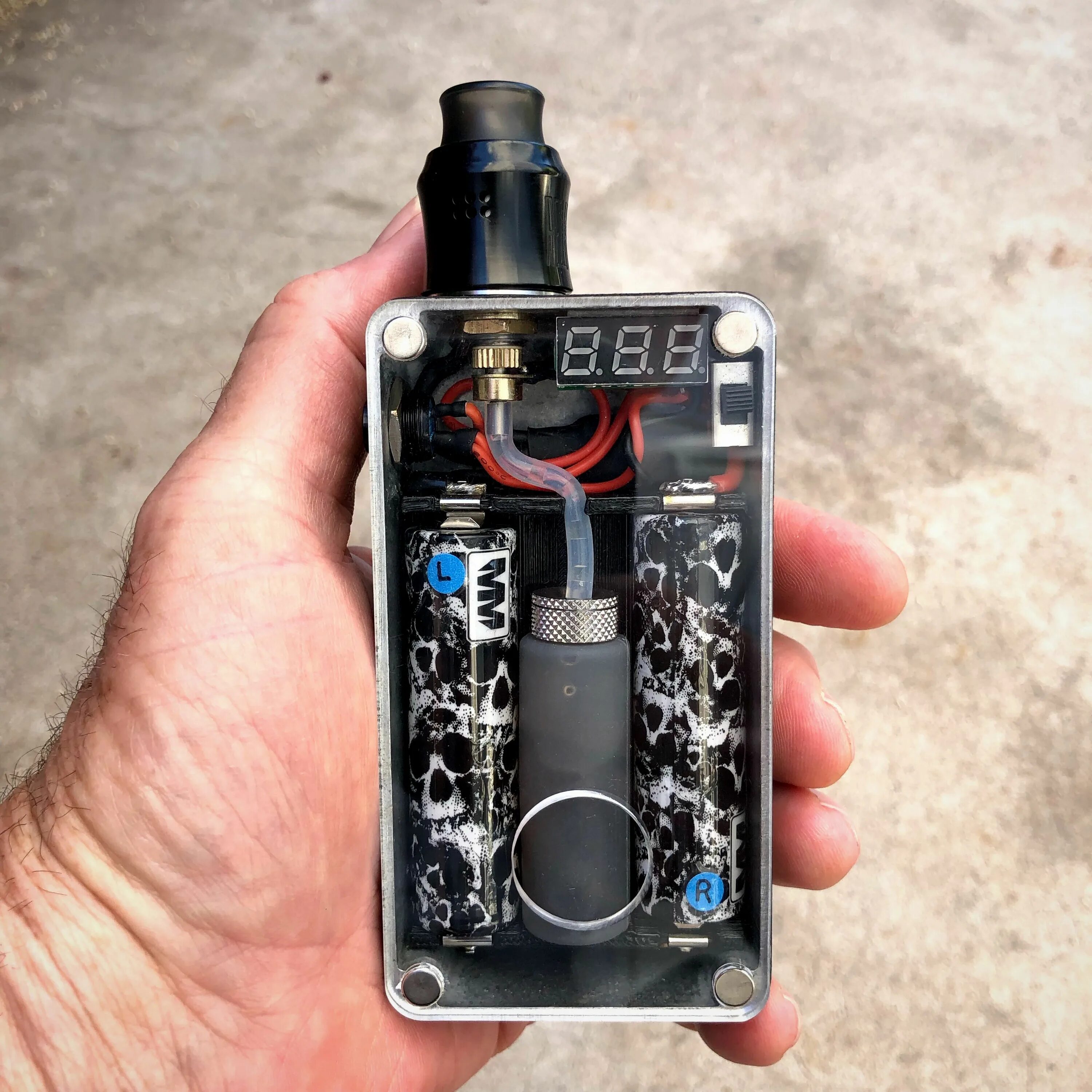 Вейп из мосфета. Электронная сигарета Box Mod. Box Mod 18650. DIY Vape Mod
