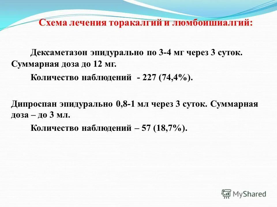 Торакалгия что это за диагноз лечение. Схема лечения люмбоишиалгии.