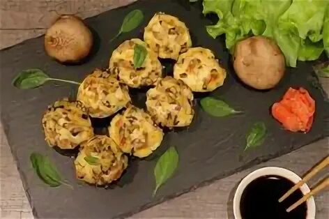 Рецепт запеченных роллов с курицей