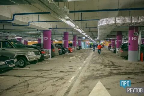 Парковка в торговом центре