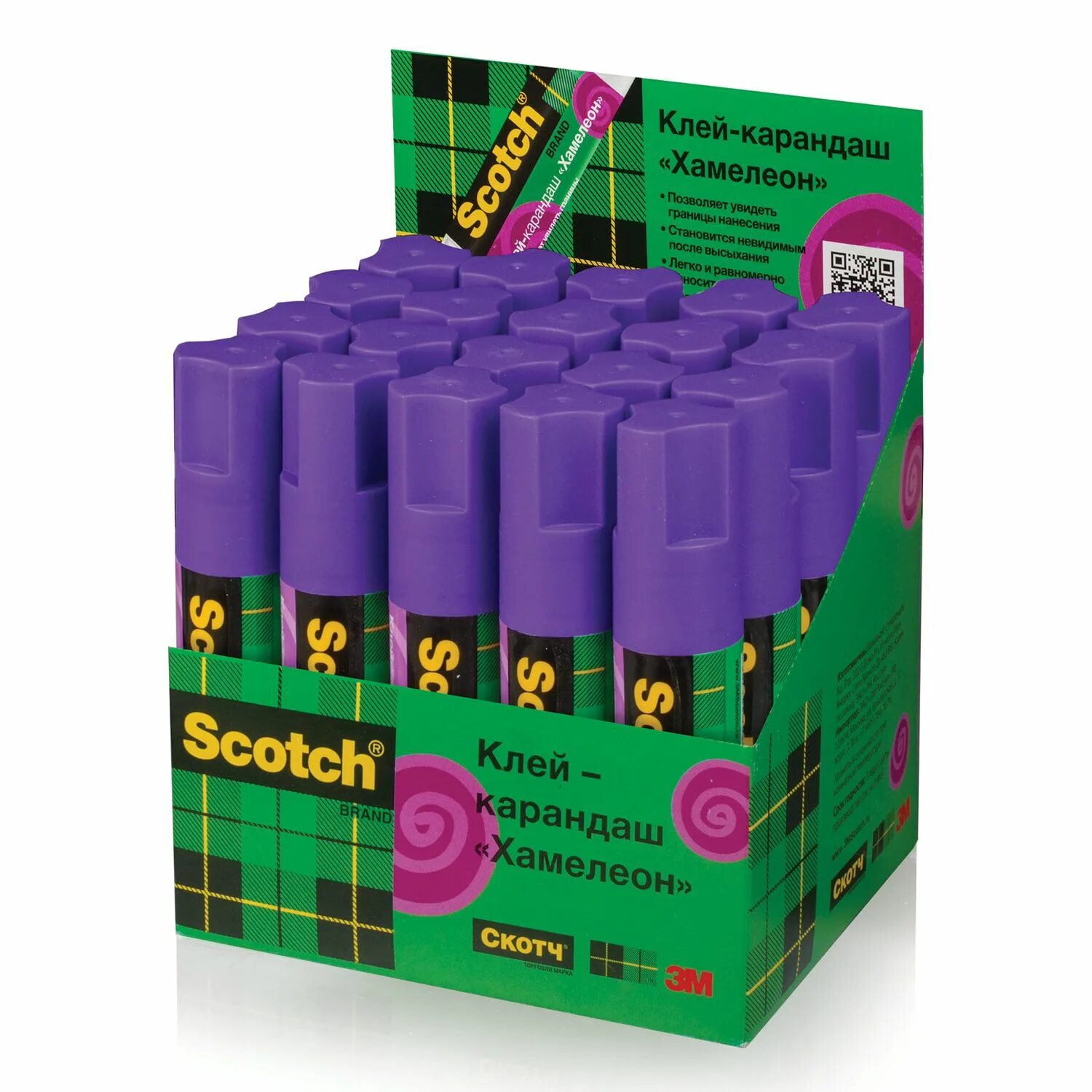 Клей-карандаш Scotch, 15 г. Scotch клей карандаш. Клей-карандаш 3m 6115d20 Scotch хамелеон 7100025018 15гр фиолетовый - 20 шт. Клей карандаш хамелеон.