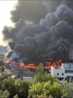 Пожар в волжском