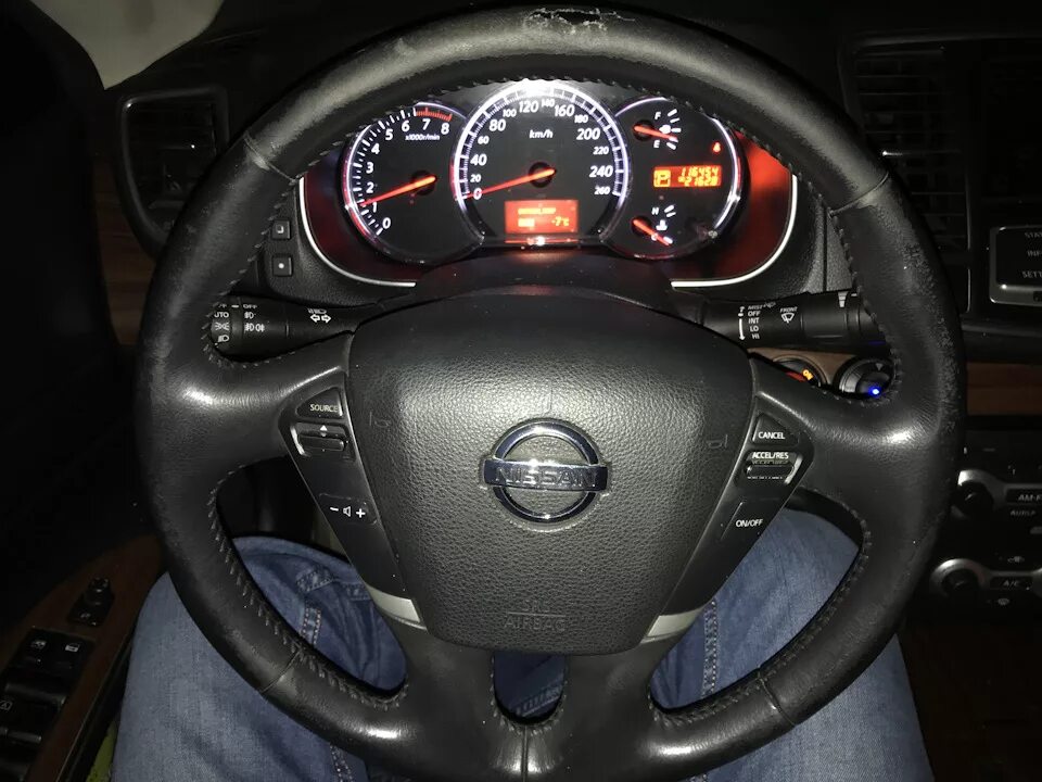 Как снять руль теана j32 Перетяжка руля и ручки кпп для NISSAN TEANA RAILkaR на DRIVE2