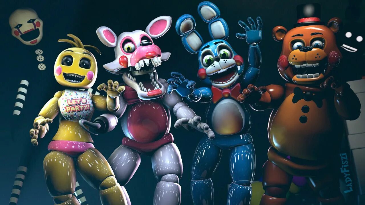 Fnaf игру на телефон. АНИМАТРОНИКИ ФНАФ 2. Фредди матроники. АНИМАТРОНИКИ Бонни. Фредди Бонни чика FNAF 1.