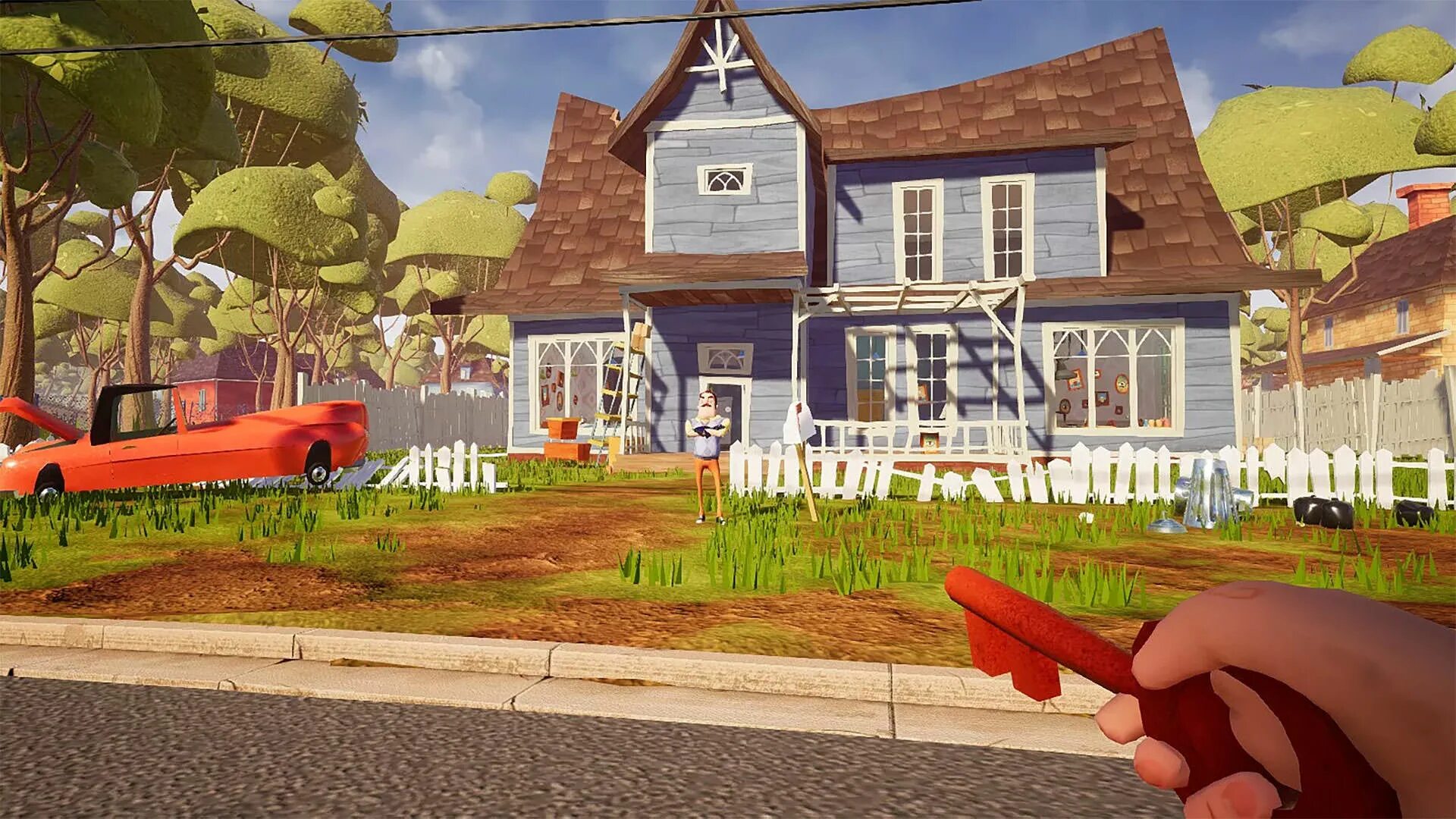 Окно привет сосед. Hello Neighbor дом соседа акт 1. Привет сосед сосед Альфа 1. Hello Neighbor Alpha 1 дом. Hello Neighbor 2 дом.