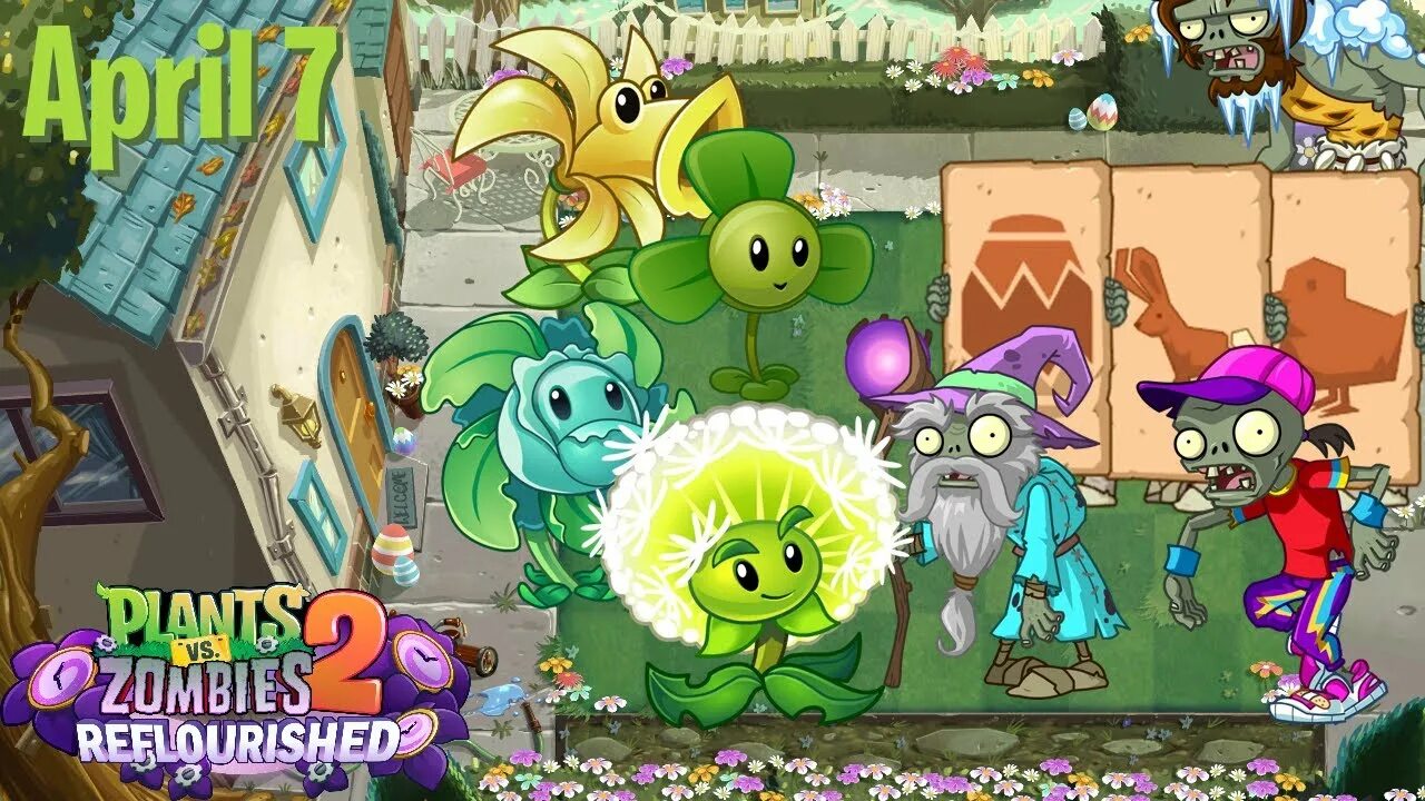 Plants zombies 2 reflourished. Primal garlic PVZ 2 altverz. PVZ 2 reflourished: the Almanac - all New Plants and Zombies. The Springening | PVZ reflourished. Приглашение на день рождения шаблон растения против зомби.