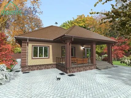 Крыльцо одноэтажного дома