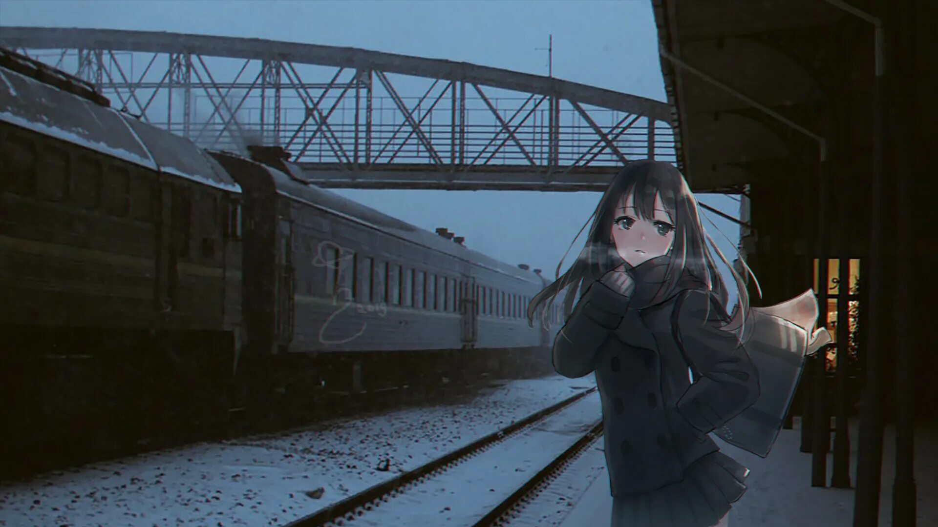 Train animated
