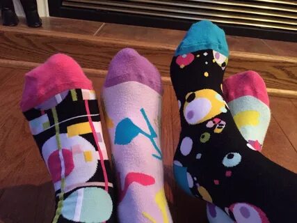Tickling socks feet
