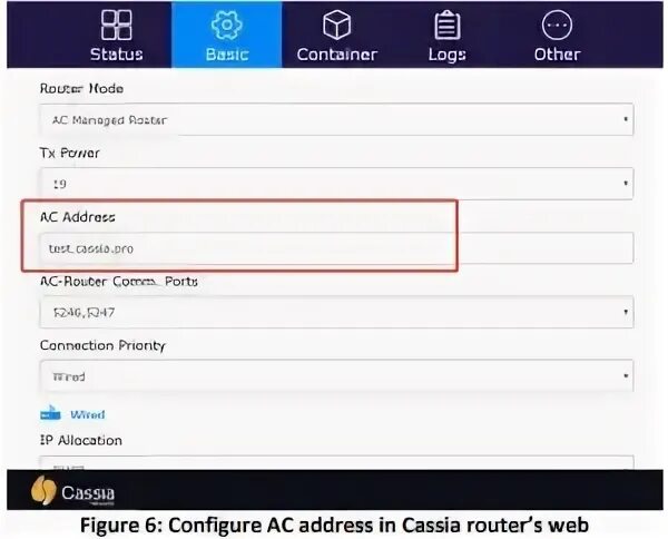 Ac address