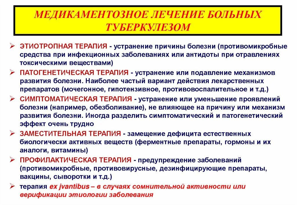 Направленный на устранение причины заболевания. Этиотропная терапия больных туберкулезом. Этиотропная терапия при инфекционных заболеваниях. Патогенетическая терапия туберкулеза. Патогенетическая терапия при туберкулезе препараты.