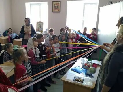Воскресная школа урок храм