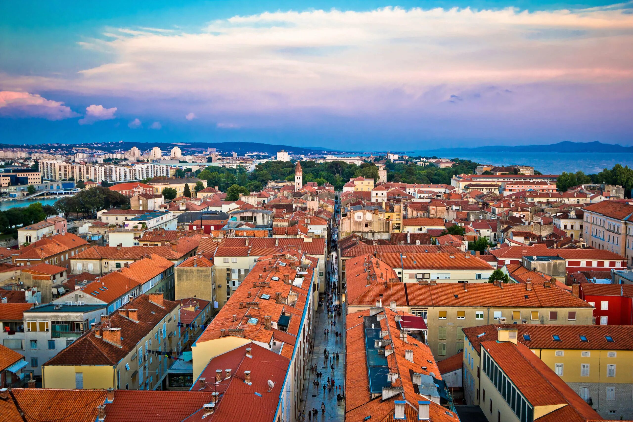 Леград. Задар город. Задар. Zadar old Town:. University of Zadar.