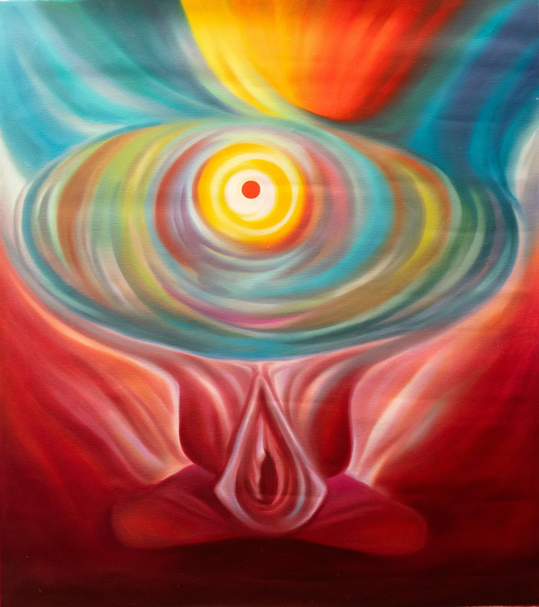 Энергия кундалини это. Кундалини Тантра. Энергия йони. Медитативная живопись. Картина медитация.