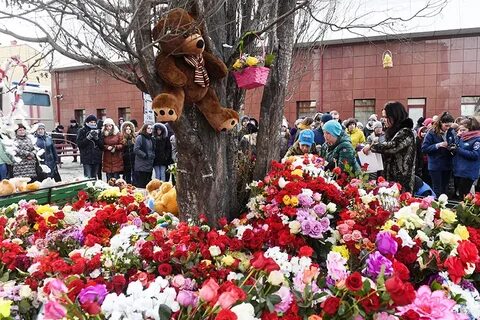 Зимняя вишня пожар траур