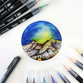 Акварельные маркеры какие лучше