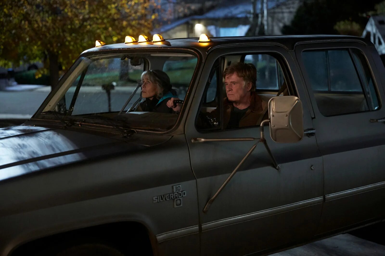 Jane Fonda and Robert Redford.