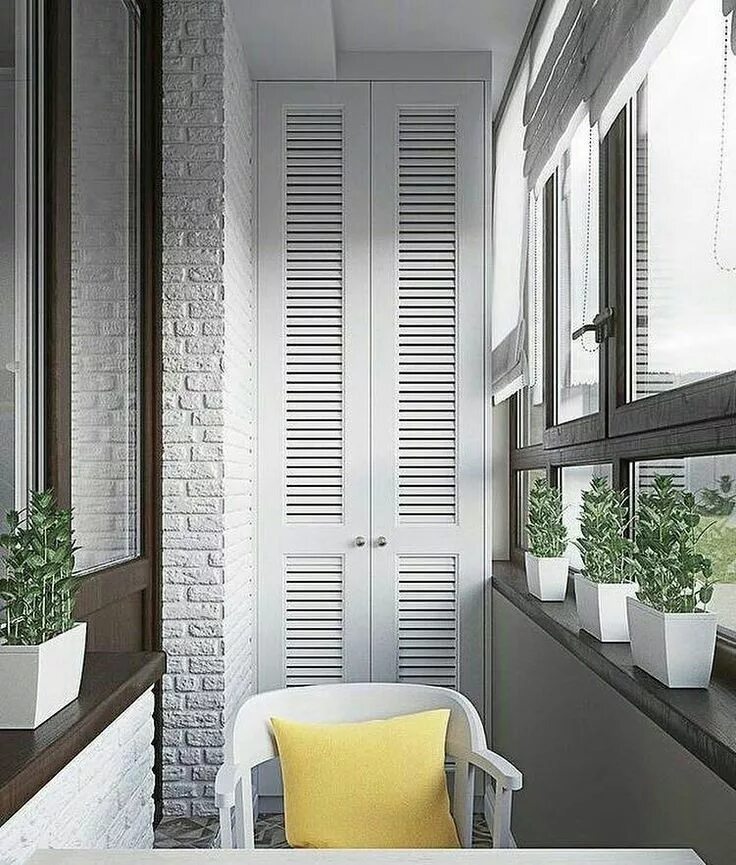 Дизайн трёхкомнатной квартиры в ЖК "Дом на Грота" House interior, Apartment balc