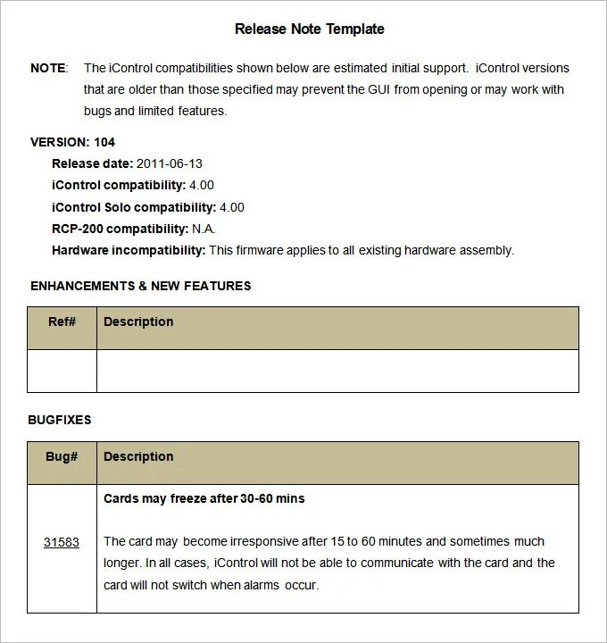 Amd release notes. Release notes шаблон. release notes пример. релиз ноут пример. release notes примеры оформления.