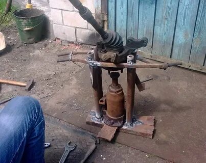 Выпрессовка ступицы