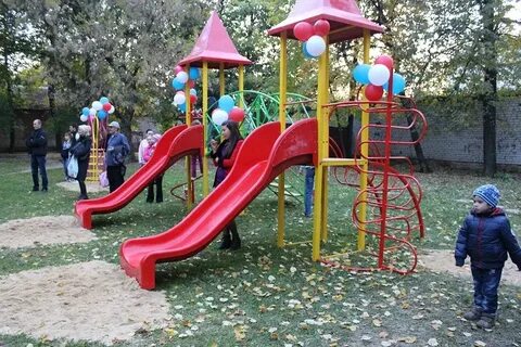 Городок детский открытие