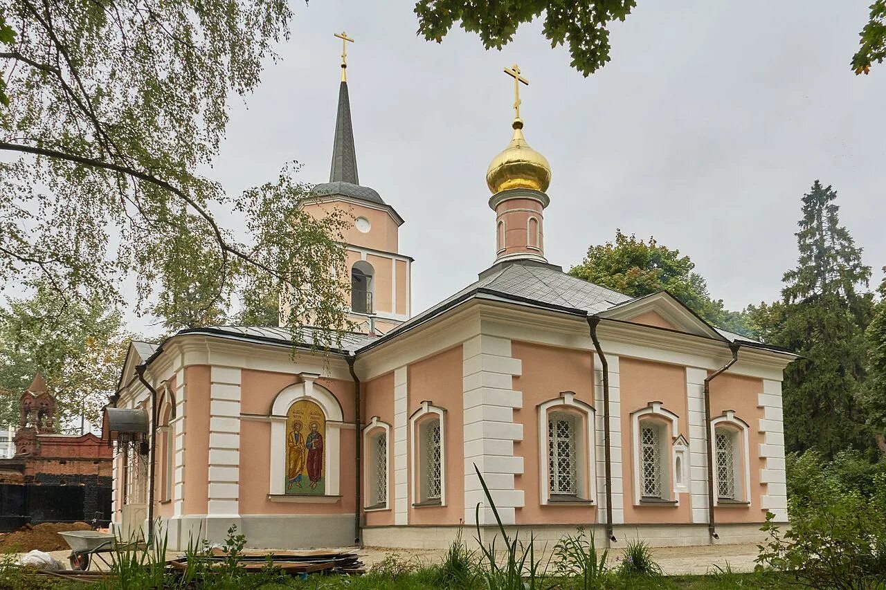 Храм покрова в покровское стрешнево
