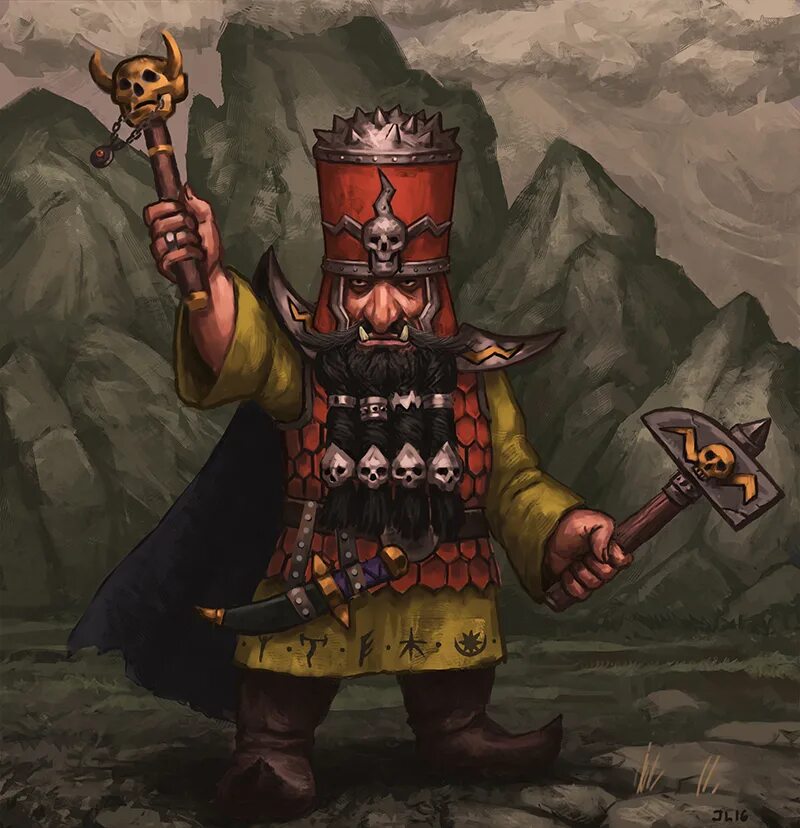 Chaos dwarfs