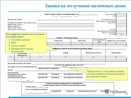 Заявка рогову